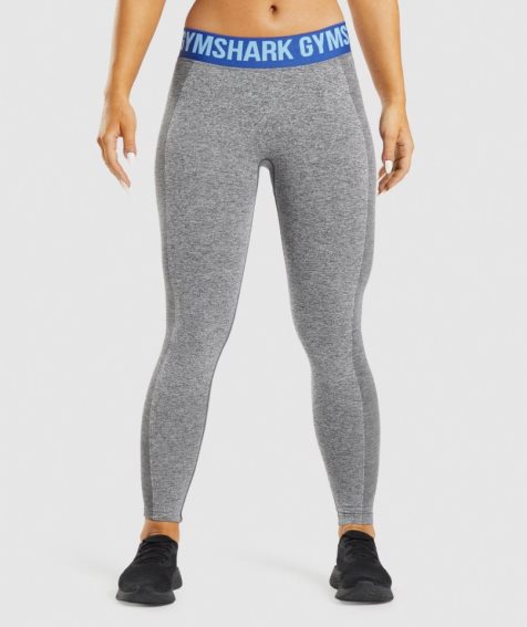 Women's Gymshark Flex Low Rise Leggings Grey | NZ 7HXMBQ